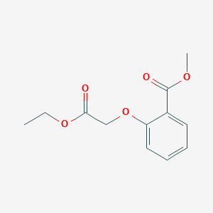 molecular formula C12H14O5 B3117641 2-(2-乙氧基-2-氧代乙氧基)苯甲酸甲酯 CAS No. 22511-42-8