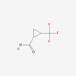 2-(Trifluoromethyl)cyclopropane-1-carboxylic acid