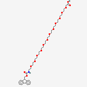 molecular formula C41H63NO16 B3117949 Fmoc-NH-PEG12-CH2COOH CAS No. 2291257-76-4