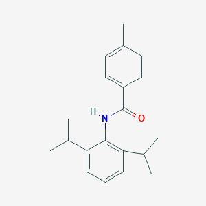 molecular formula C20H25NO B311797 N-(2,6-diisopropylphenyl)-4-methylbenzamide 
