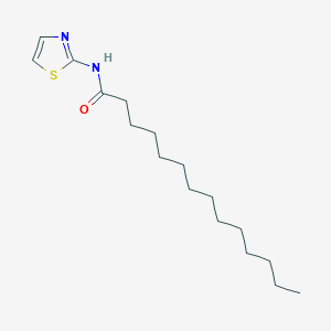 molecular formula C17H30N2OS B311803 N-(Thiazol-2-yl)tetradecanamide 