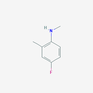 molecular formula C8H10FN B3118073 4-Fluoro-n,2-dimethylaniline CAS No. 2307299-74-5