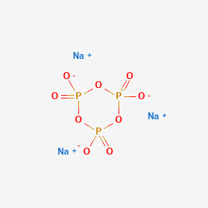 molecular formula Na3O9P3 B031181 Sodium trimetaphosphate CAS No. 7785-84-4