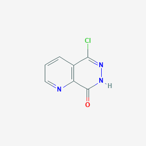 molecular formula C7H4ClN3O B3118280 5-Chloropyrido[2,3-d]pyridazin-8(7H)-one CAS No. 23590-61-6
