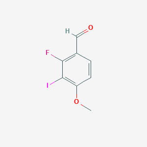 2-Fluoro-3-iodo-4-methoxybenzaldehyde