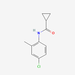 N-(4-chloro-2-methylphenyl)cyclopropanecarboxamide