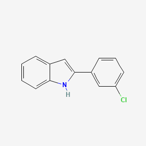 2-(3-Chlorophenyl)-1H-indole