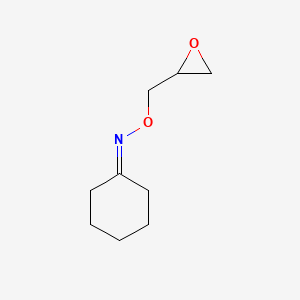 N-(oxiran-2-ylmethoxy)cyclohexanimine