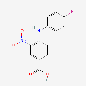 4-(4-Fluoroanilino)-3-nitrobenzoic acid