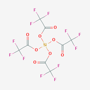 molecular formula C8F12O8Si B3118381 TEtrakis(Trifluoroacethoxy)Silane CAS No. 2377-86-8