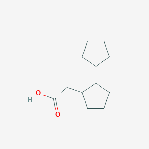 [[1,1'-Bi(cyclopentane)]-2-yl]acetic acid