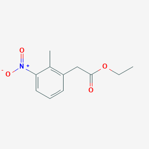 2-Methyl-3-nitrophenylacetic acid ethyl ester