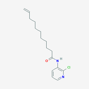 molecular formula C16H23ClN2O B311874 N-(2-chloro-3-pyridinyl)-10-undecenamide 