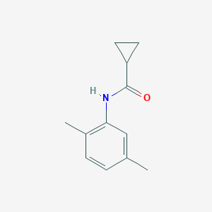 molecular formula C12H15NO B311882 N-(2,5-dimethylphenyl)cyclopropanecarboxamide 