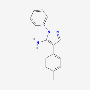 1-Phenyl-4-p-tolyl-1H-pyrazol-5-amine