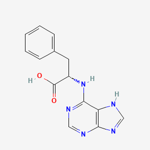 (S)-2-((9H-purin-6-yl)amino)-3-phenylpropanoic acid