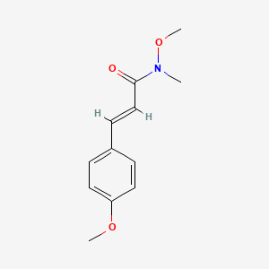 (2e)-n-Methoxy-3-(4-methoxyphenyl)-n-methylprop-2-enamide