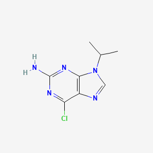 molecular formula C8H10ClN5 B3118928 6-Chloro-9-isopropyl-9h-purin-2-amine CAS No. 244030-28-2