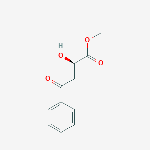 molecular formula C12H14O4 B3118955 (r)-2-Hydroxy-4-oxo-4-phenylbutyric acid ethyl ester CAS No. 244277-48-3