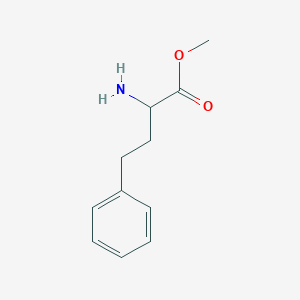 molecular formula C11H15NO2 B3118982 Methyl 2-amino-4-phenylbutanoate CAS No. 24469-05-4