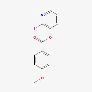 molecular formula C13H10INO3 B3118997 2-Iodo-3-pyridinyl 4-methoxybenzenecarboxylate CAS No. 245039-49-0