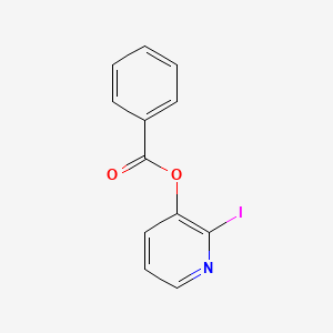 molecular formula C12H8INO2 B3118998 2-Iodopyridin-3-yl benzoate CAS No. 245039-51-4