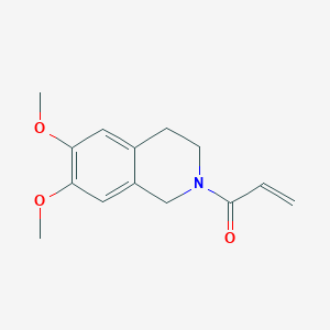 1-(3,4-Dihydro-6,7-dimethoxyisoquinolin-2(1H)-yl)prop-2-en-1-one