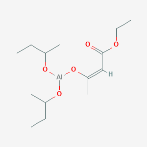 molecular formula C14H27AlO5 B3119189 C14H27AlO5 CAS No. 24772-51-8