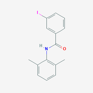 molecular formula C15H14INO B311919 N-(2,6-dimethylphenyl)-3-iodobenzamide 