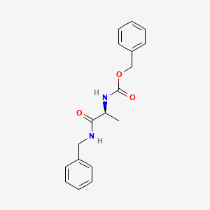 molecular formula C18H20N2O3 B3119254 N-(Benzyloxycarbonyl)-L-alanine benzylamide CAS No. 2489-19-2