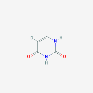 molecular formula C4H4N2O2 B3119273 Uracil CAS No. 24897-50-5