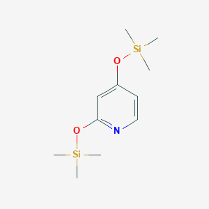 molecular formula C11H21NO2Si2 B031193 2,4-Bis[(trimethylsilyl)oxy]pyridine CAS No. 40982-58-9