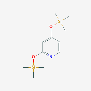 molecular formula C11H21NO2Si2 B031193 2,4-Bis(trimethylsilyloxy)pyridine CAS No. 40982-58-9