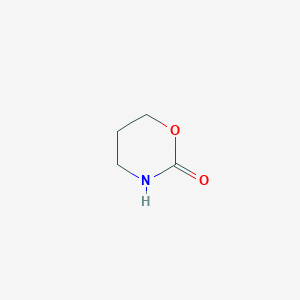 molecular formula C4H7NO2 B031196 1,3-噁唑烷-2-酮 CAS No. 5259-97-2