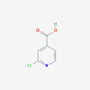 molecular formula C6H4ClNO2 B031197 2-Chloroisonicotinic acid CAS No. 6313-54-8