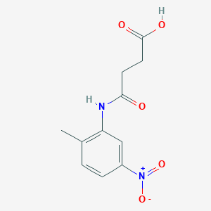 4-(2-Methyl-5-nitroanilino)-4-oxobutanoic acid