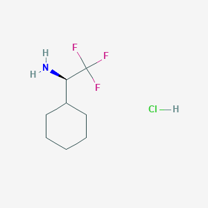 (R)-1-Cyclohexyl-2,2,2-trifluoroethanamine hydrochloride