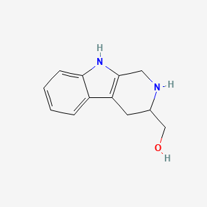 molecular formula C12H14N2O B3119919 {1H,2H,3H,4H,9H-pyrido[3,4-b]indol-3-yl}methanol CAS No. 25674-71-9