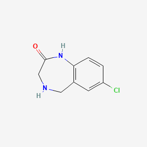 2H-1,4-Benzodiazepin-2-one, 7-chloro-1,3,4,5-tetrahydro-