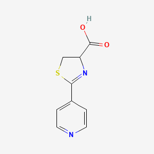 2-Pyridin-4-yl-4,5-dihydro-thiazole-4-carboxylic acid
