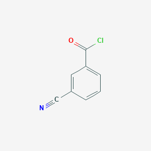 molecular formula C8H4ClNO B031201 3-Cyanobenzoyl chloride CAS No. 1711-11-1