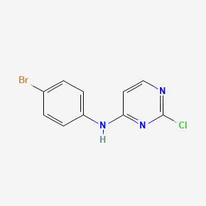 2-Chloro-N-(4-bromophenyl)pyrimidin-4-amine