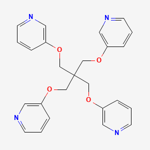 3,3'-((2,2-Bis((pyridin-3-yloxy)methyl)propane-1,3-diyl)bis(oxy))dipyridine