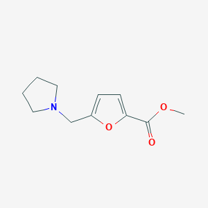 Methyl 5-(pyrrolidin-1-ylmethyl)furan-2-carboxylate