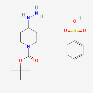 tert-Butyl 4-hydrazinylpiperidine-1-carboxylate 4-methylbenzenesulfonate