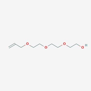 molecular formula C9H18O4 B3120236 2-(2-(2-Allyloxy-ethoxy)-ethoxy)-ethanol CAS No. 26150-05-0