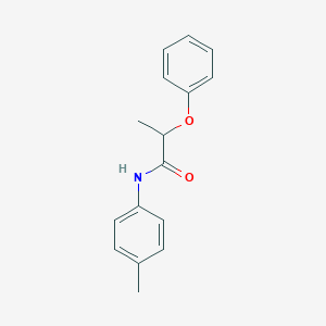 molecular formula C16H17NO2 B312024 N-(4-methylphenyl)-2-phenoxypropanamide 