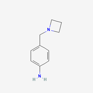 4-[(Azetidin-1-yl)methyl]aniline