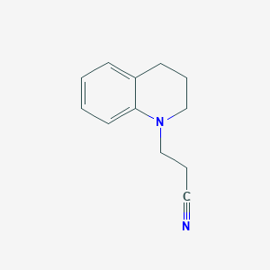 N-(beta-cyanoethyl)-1,2,3,4-tetrahydroquinoline