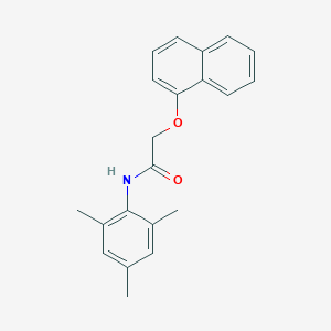 molecular formula C21H21NO2 B312049 N-mesityl-2-(1-naphthyloxy)acetamide 